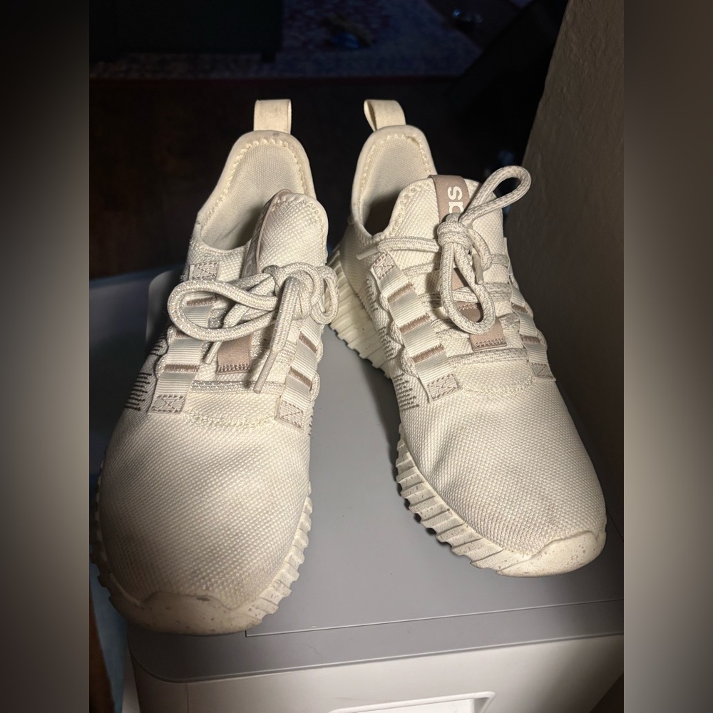 adidas Women's Off-White Athletic Sneakers
